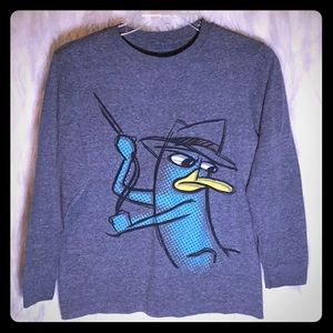 Agent P 👀 Perry Platypus Phineas & Ferb Tee